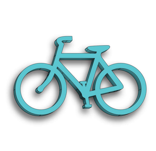 ÍMÃ BICICLETA AZUL TIFFANY