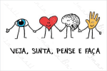 VEJA, SINTA, PENSE