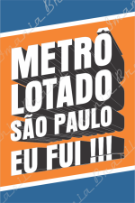 METRÔ LOTADO