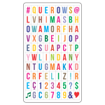Letras Magnéticas Coloridas