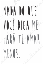 TE AMAR MENOS