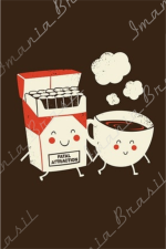 CIGARRO E CAFÉ
