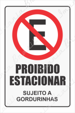 PROIBIDO ESTACIONAR