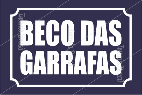 BECO DAS GARRAFAS