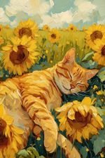 Gato Girassóis
